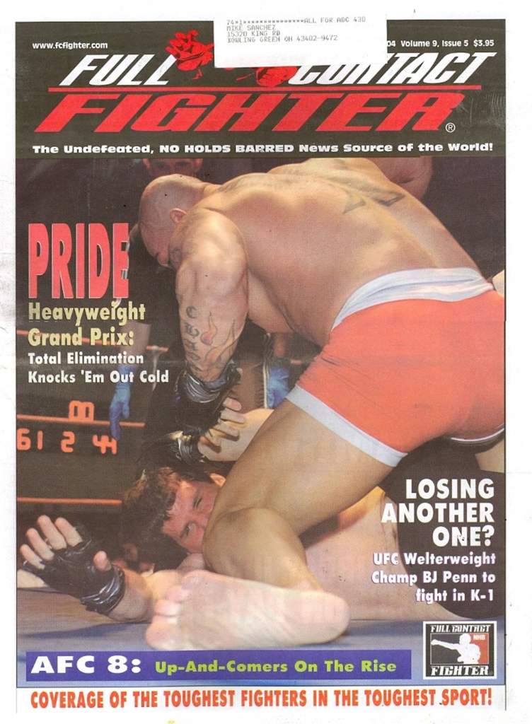 05/04 Full Contact Fighter Newspaper